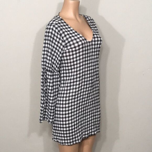 Michael Stars stretch cotton gauze shift dress. - Picture 6 of 12